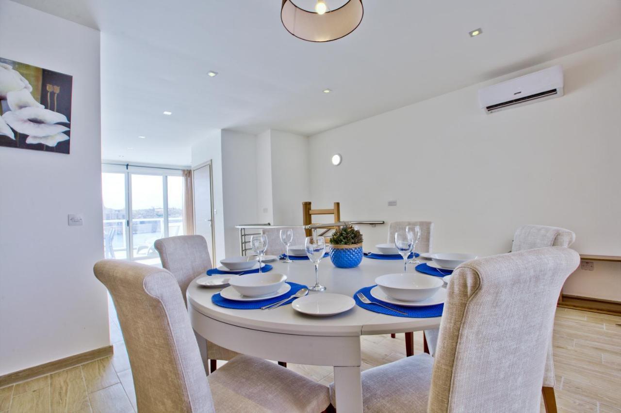 Apartmán Sliema Duplex Penthouse With Sea Views & Private Terrace By Shortletsmalta Exteriér fotografie